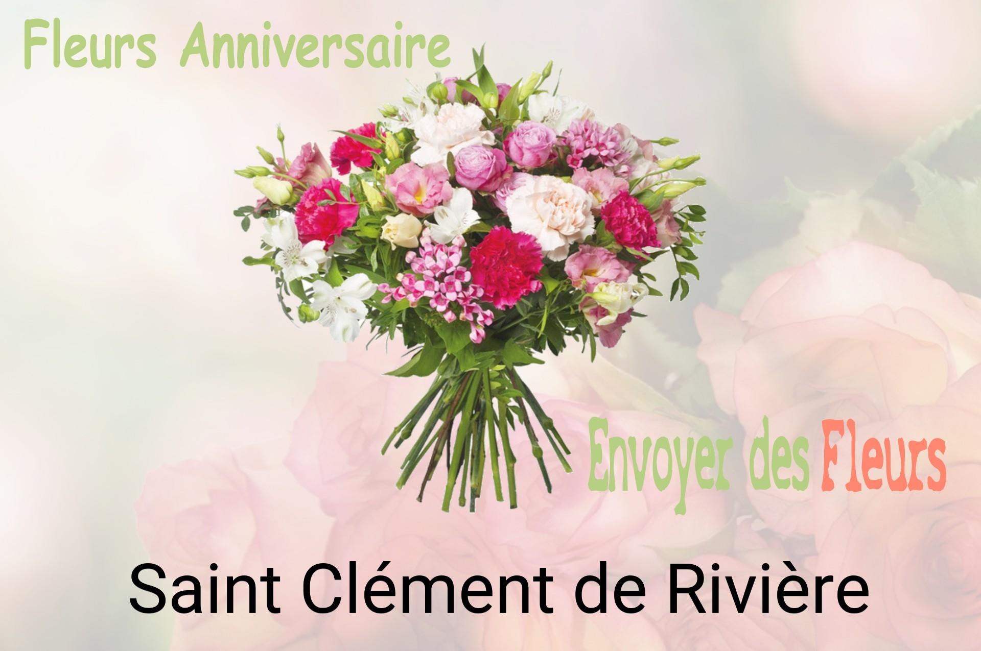 Bouquet de fleurs d’anniversaire livré à Saint-Clément-de-Rivière
