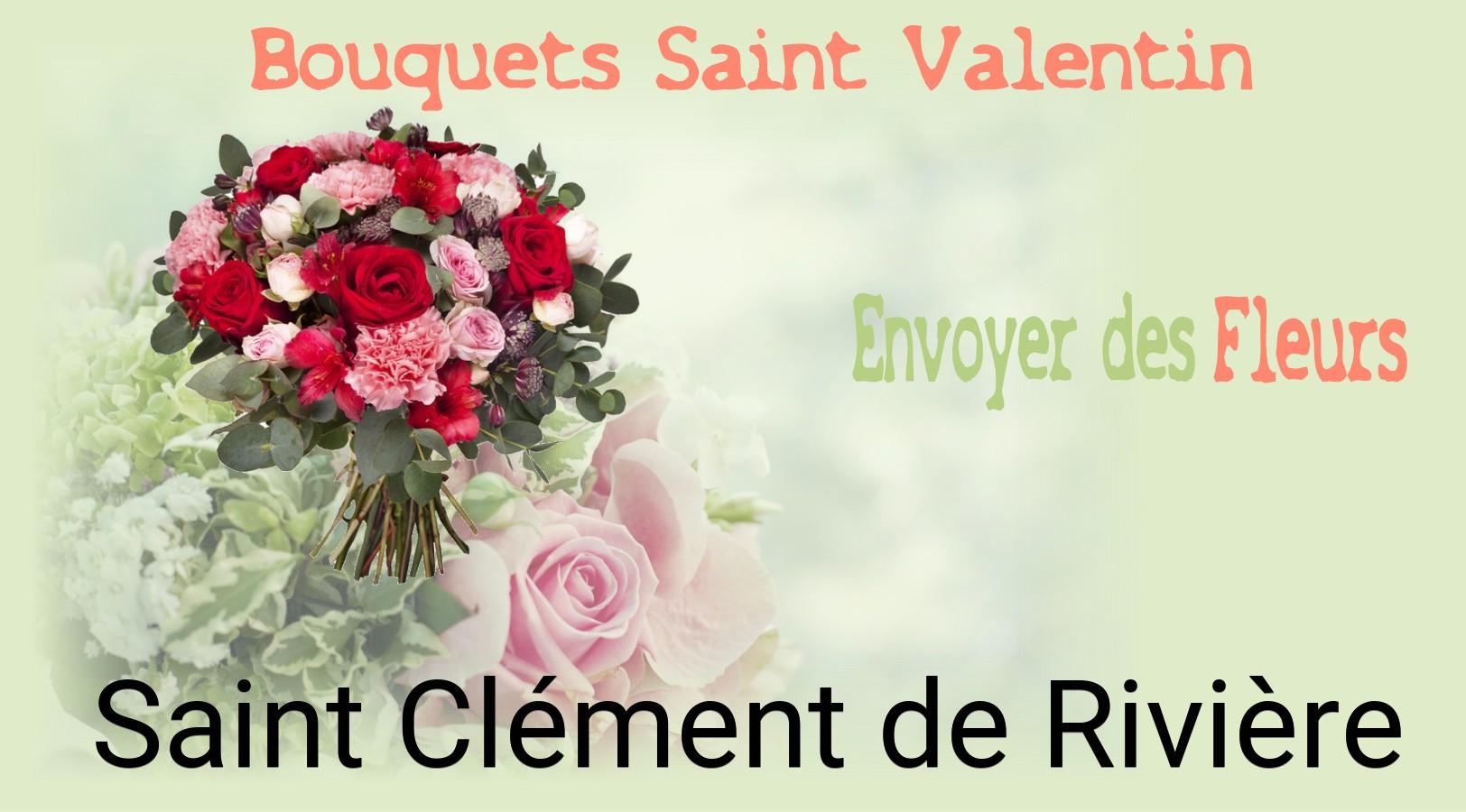 Roses de Saint-Valentin livrées à Saint-Clément-de-Rivière